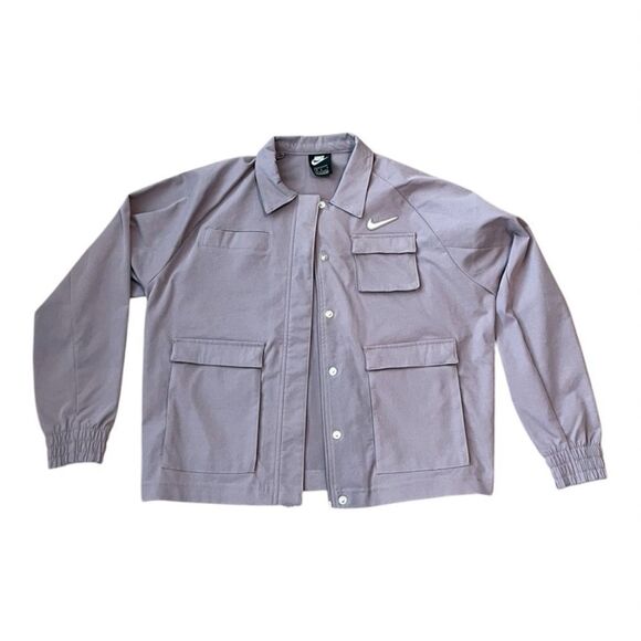 Nike Swoosh Woven Jacket - Picture 2 of 7